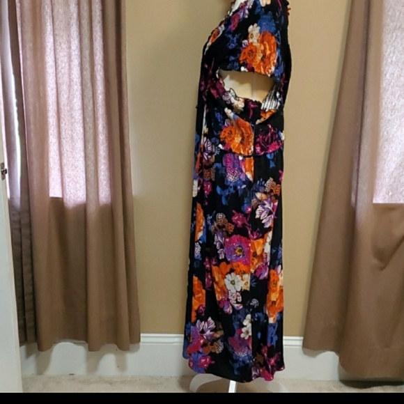 XHILERATION WOMENS FLORAL JUMPSUIT - Picture 6 of 8